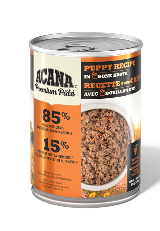 Premium Pâté, Puppy Recipe in Bone Broth